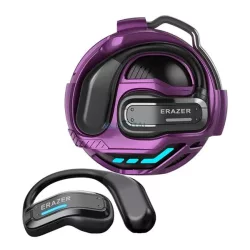   LENOVO ERAZER X8 bluetooth fülhallgató SZTEREO (v5.4, TWS, fülre akasztható, zajszűrő, mikrofon + töltőtok) LILA