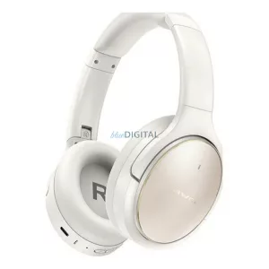 AWEI AT20 bluetooth fejhallgató SZTEREO (v6.0, mikrofon, aktív zajszűrő, összehajtható) FEHÉR