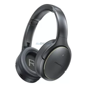AWEI AT20 bluetooth fejhallgató SZTEREO (v6.0, mikrofon, aktív zajszűrő, összehajtható) FEKETE