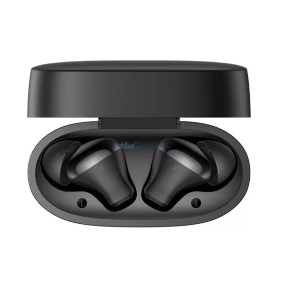 BASEUS BOWIE E30 bluetooth fülhallgató SZTEREO (v5.3, TWS, mikrofon, zajszűrő, IPX5, LED kijelző + töltőtok) FEKETE