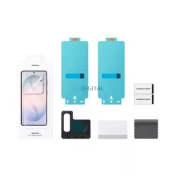   SAMSUNG képernyővédő fólia 2db (tükröződésmentes, törlőkendő + segédkeret) ÁTLÁTSZÓ Samsung Galaxy S26 Plus (SM-S947)