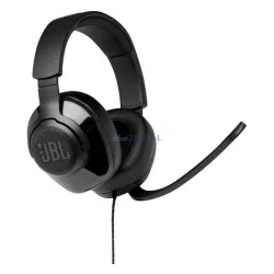   JBL QUANTUM 200 vezetékes fejhallgató SZTEREO (3.5mm jack, mikrofon, összehajtható, GAMER) FEKETE