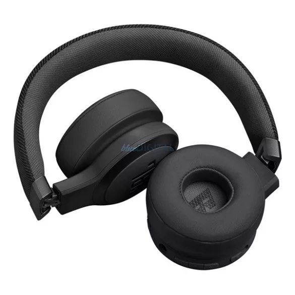 JBL TUNE 680NC bluetooth fejhallgató SZTEREO (v6, mikrofon, aktív zajszűrő, multipoint, összehajtható + kábel) FEKETE