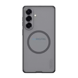 NILLKIN SUPER FROSTED PRO MAGNETIC műanyag telefonvédő (mágneses, ütésállóság, gumírozott) ÁTLÁTSZÓ/FEKETE Samsung Galaxy S26 (SM-S942)