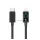 USAMS U92 adatkábel (USB - lightning, 30W, PD gyorstöltő, 120cm) FEKETE Apple iPhone 5, iPhone 6 4.7, iPhone SE (2016)