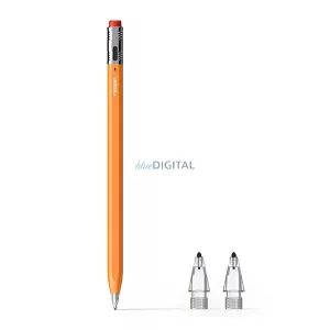 METAPEN PENCIL AIR8 PRO X érintő ceruza (aktív, Type-C, Apple Pencil kompatibilis + póthegy) NARANCSSÁRGA Apple IPAD Pro 13 (2025), IPAD Pro 11 (2025), IPAD Air 13 (2025)