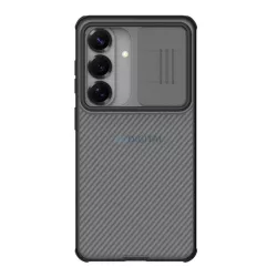   NILLKIN CAMSHIELD PRO műanyag telefonvédő (ütésállóság, kameravédő, mágneses, csíkos) ÁTLÁTSZÓ/FEKETE Samsung Galaxy S26 (SM-S942)