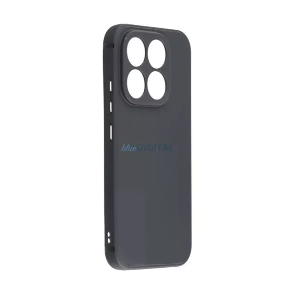 Szilikon telefonvédő (matt) FEKETE Xiaomi 17