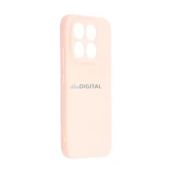 Szilikon telefonvédő (matt) RÓZSASZÍN Xiaomi 17