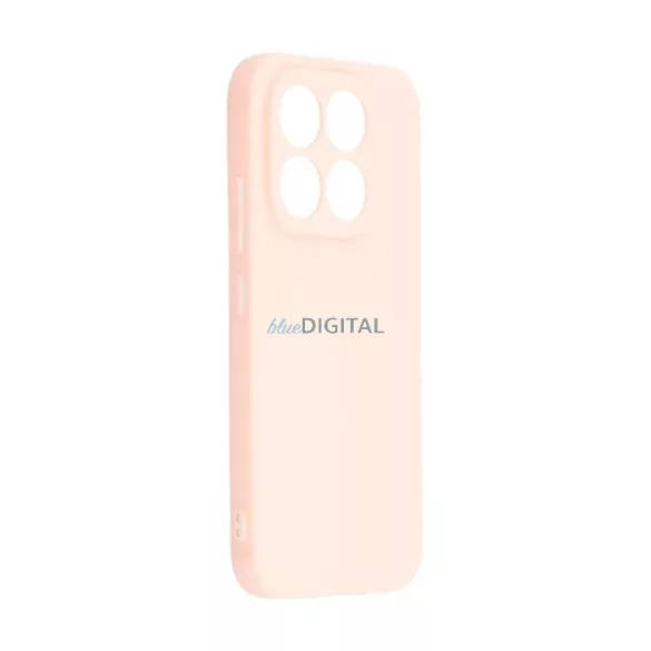 Szilikon telefonvédő (matt) RÓZSASZÍN Xiaomi 17