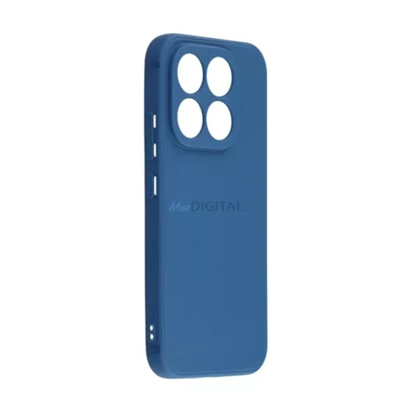 Szilikon telefonvédő (matt) SÖTÉTKÉK Xiaomi 17