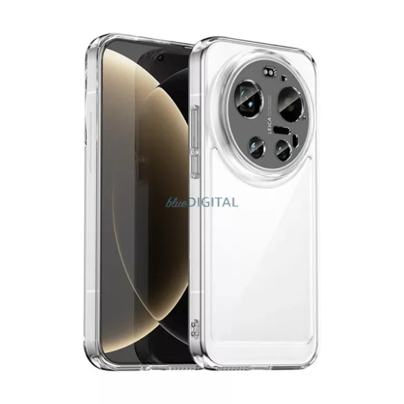 Szilikon telefonvédő (ütésállóság, átlátszó hátlap) ÁTLÁTSZÓ Xiaomi 17 Ultra