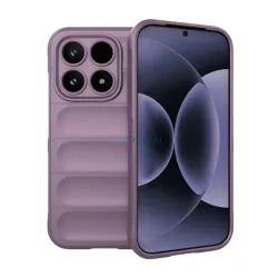   Szilikon telefonvédő (ütésállóság, kameravédő, 3D) LILA Xiaomi 17