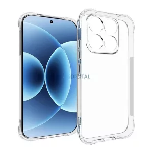 Szilikon telefonvédő (ütésállóság, légpárnás sarok) ÁTLÁTSZÓ Xiaomi 17