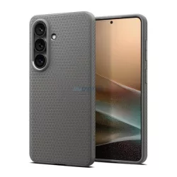   SPIGEN LIQUID AIR szilikon telefonvédő (ütésállóság, légpárnás sarok, rombusz) SÖTÉTSZÜRKE Samsung Galaxy S26 (SM-S942)