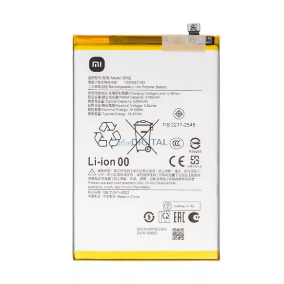 XIAOMI akku 5200mAh LI-ION Xiaomi Redmi A5 4G