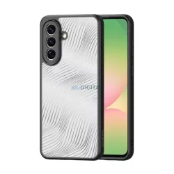   DUX DUCIS AIMO szilikon telefonvédő (ütésállóság, kameravédő, matt, hullám) FEKETE Samsung Galaxy A57 5G (SM-A576)
