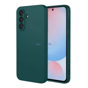Szilikon telefonvédő (matt) SÖTÉTZÖLD Samsung Galaxy A57 5G (SM-A576)