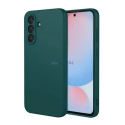   Szilikon telefonvédő (matt) SÖTÉTZÖLD Samsung Galaxy A37 5G (SM-A376)