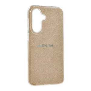 Szilikon telefonvédő (műanyag belső, csillogó hátlap) ARANY Samsung Galaxy A57 5G (SM-A576)