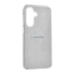   Szilikon telefonvédő (műanyag belső, csillogó hátlap) EZÜST Samsung Galaxy A57 5G (SM-A576)