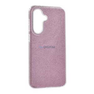 Szilikon telefonvédő (műanyag belső, csillogó hátlap) RÓZSASZÍN Samsung Galaxy A37 5G (SM-A376)