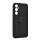 Szilikon telefonvédő (tartógyűrű, mikrofiber plüss belső, mágneses, kameravédő) FEKETE Samsung Galaxy A57 5G (SM-A576)