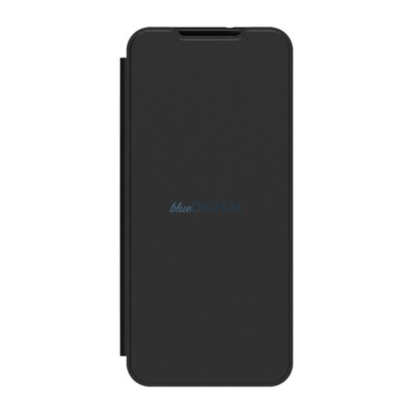 Designed for SAMSUNG tok álló (aktív FLIP, oldalra nyíló, kártyazseb) FEKETE Samsung Galaxy A55 5G (SM-A556)