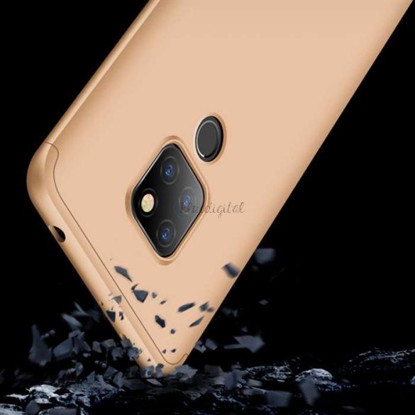 Huawei Mate 20 hátlap - GKK 360 Full Protection 3in1 - arany