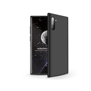 Samsung N970F Galaxy Note 10 hátlap - GKK 360 Full Protection 3in1 - fekete
