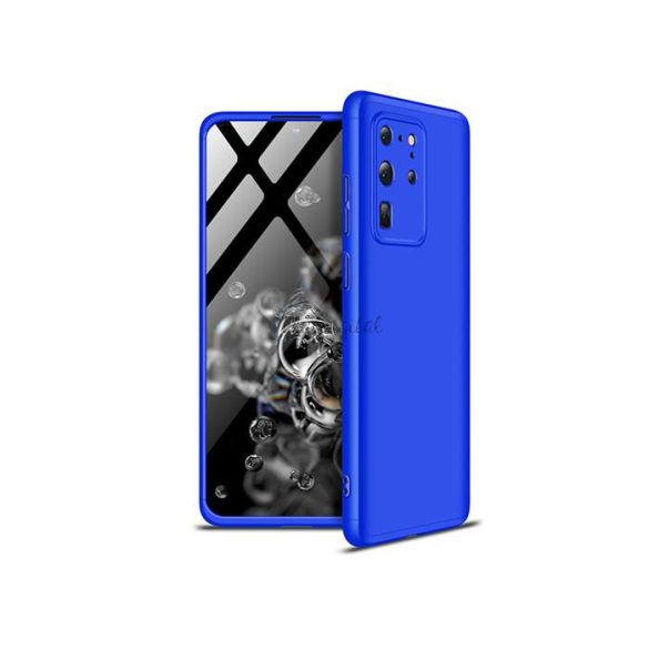 Samsung G988F Galaxy S20 Ultra hátlap - GKK 360 Full Protection 3in1 - kék