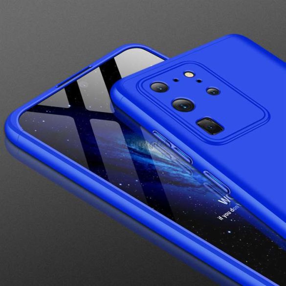Samsung G988F Galaxy S20 Ultra hátlap - GKK 360 Full Protection 3in1 - kék