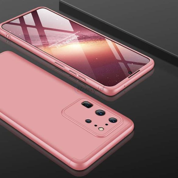 Samsung G988F Galaxy S20 Ultra hátlap - GKK 360 Full Protection 3in1 - rose gold
