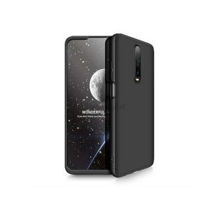 Xiaomi Poco X2 hátlap - GKK 360 Full Protection 3in1 - fekete