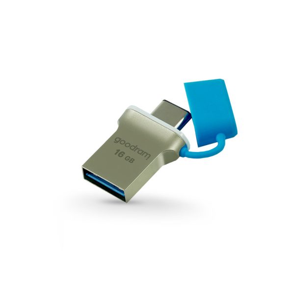 16 GB OTG Flash Drive pendrive 2in1 USB Type-A + USB Type-C csatlakozóval - Goodram ODD3 USB 3.0 - kék