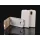 LG L5 II E460 fehér szilikon keretes vékony flip tok