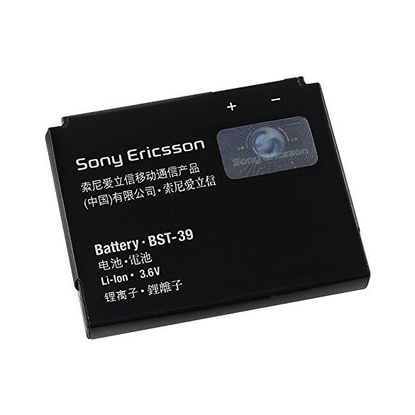 Sony Ericsson BST-39 gyári akkumulátor 920mAh