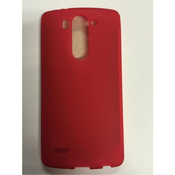 LG G3S G3 Mini D722 piros Szilikon tok