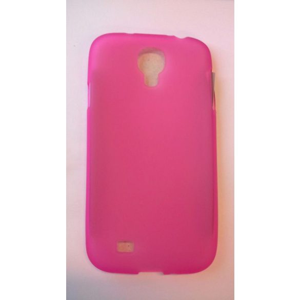 Samsung i9500 i9505 i9506 i9515 Galaxy S4 rózsaszín Szilikon tok