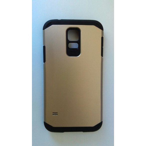 Samsung G900F Galaxy S5 Arany Armor Kemény Hátlap Tok