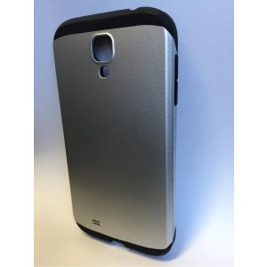 Samsung I9500 I9505 I9506 I9515 Galaxy S4 Ezüst Armor Kemény Hátlap Tok