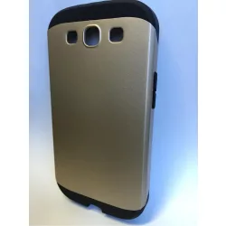   Samsung I9300 I9301 I9305 Galaxy S3 Arany Armor Kemény Hátlap Tok