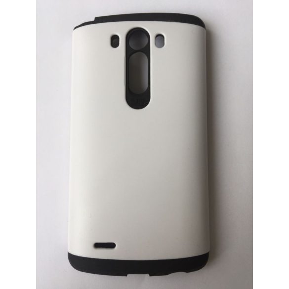 LG G3 D855 fehér Armor Kemény Hátlap Tok