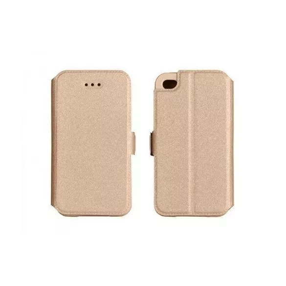 LG G3S G3 Mini D722 arany szilikon keretes könyvtok