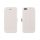 Samsung N920 Galaxy Note 5 fehér szilikon keretes könyvtok