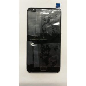 Samsung Galaxy S2 LCD + érintőpanel kerettel, fekete, SM-I9100