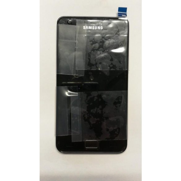 Samsung I9100 Galaxy S2 fekete LCD + érintőpanel kerettel