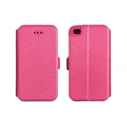   Sony Xperia E4G E2003 pink rózsaszín szilikon keretes könyvtok