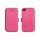 Sony Xperia E4G E2003 pink rózsaszín szilikon keretes könyvtok