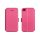 Samsung S5610 S5611 pink szilikon keretes könyvtok